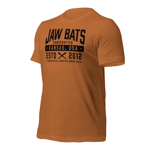 JAW patch t shirt black