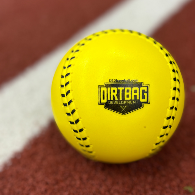 Dirtbag Development Softball Bash Ball - Foam Training Machine Softball