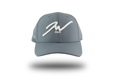 Steel Grey Signature JAW Golf Hat