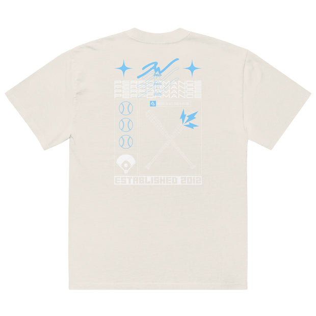 Icon Graphic Oversized Faded T-Shirt