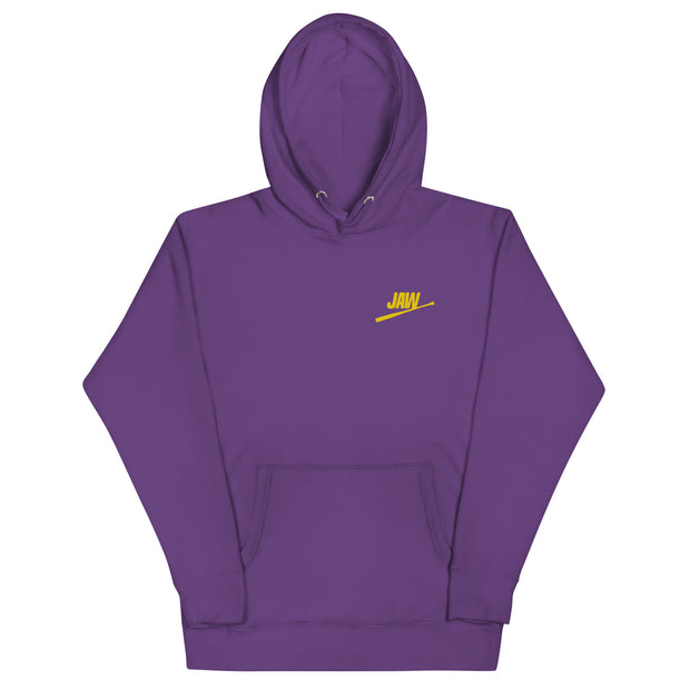 Purple and Yellow JAW Icon Hoodie
