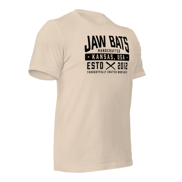 JAW patch t shirt black